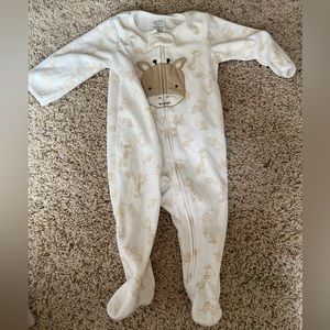 3-6M fleece sleeper.